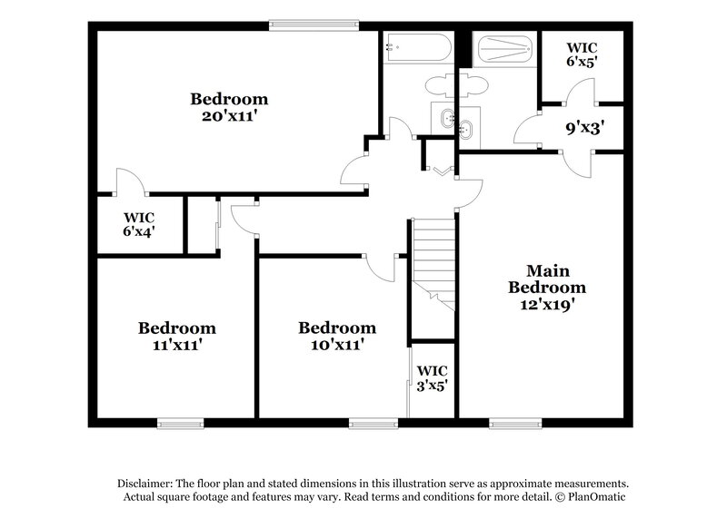 2,310/Mo, 5102 Merry Oak Ct Columbus, OH 43230 Floor Plan View