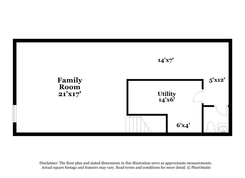 2,045/Mo, 408 Galloway Ridge Dr Galloway, OH 43119 Floor Plan View