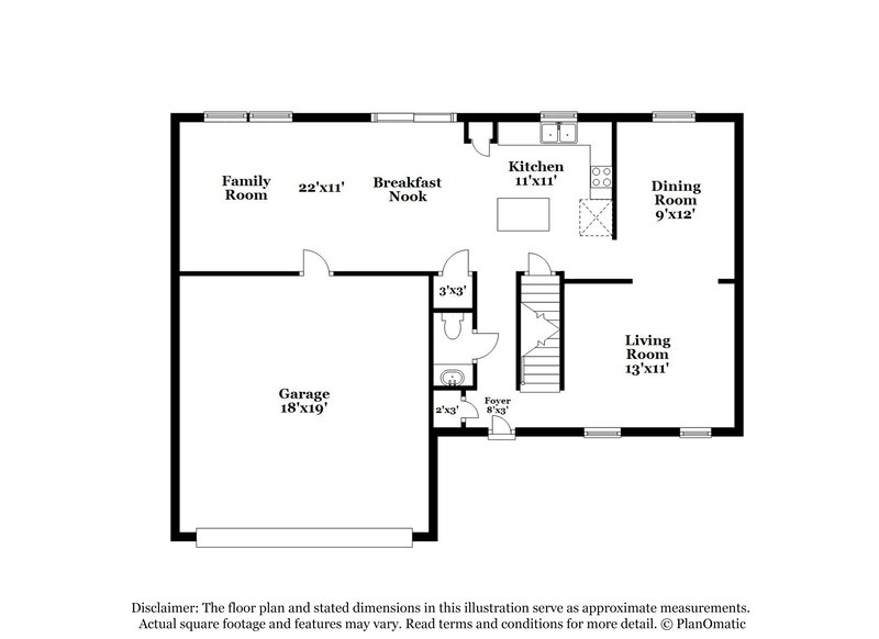 2,360/Mo, 8469 Kingsley Dr Reynoldsburg, OH 43068 Floorplan View