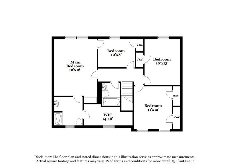 2,360/Mo, 8469 Kingsley Dr Reynoldsburg, OH 43068 Floorplan View 2