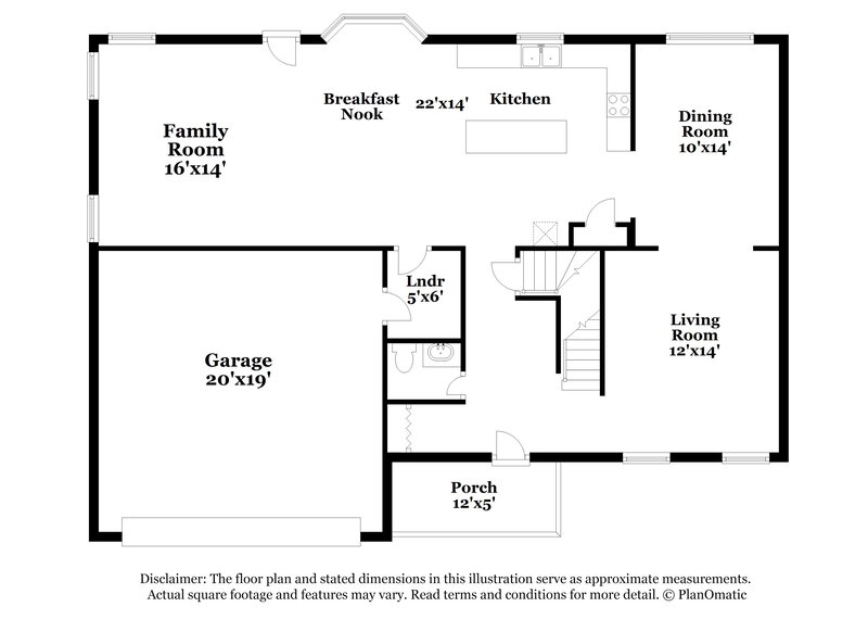 2,335/Mo, 8545 Kingsley Dr Reynoldsburg, OH 43068 Floor Plan View