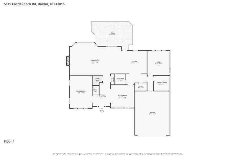 3,630/Mo, 5815 Castleknock Rd Dublin, OH 43016 Floorplan View