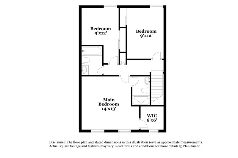 2,400/Mo, 2116 Juneau Way Grove City, OH 43123 Floor Plan View 2