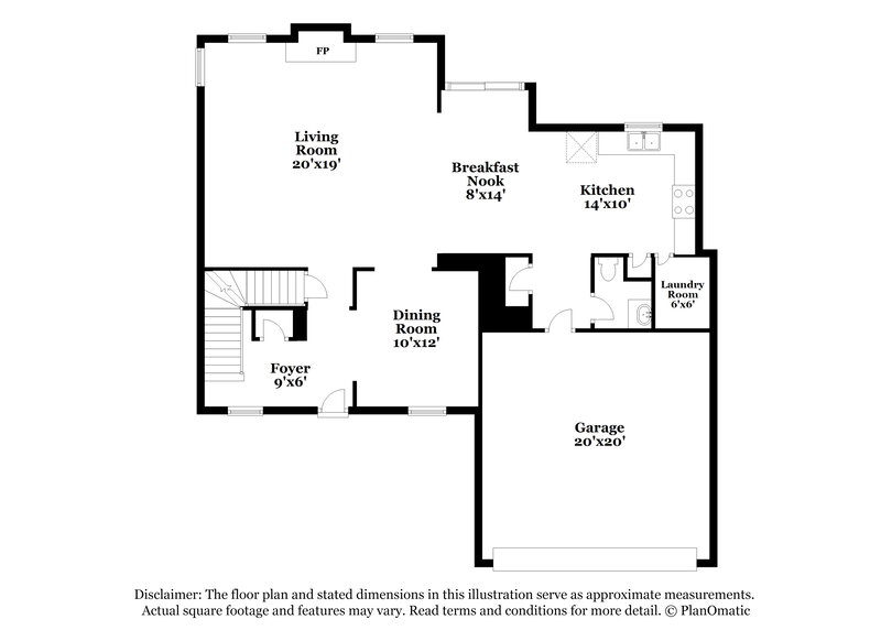 2,230/Mo, 5347 Dietrich Ave Orient, OH 43146 Floor Plan View 2