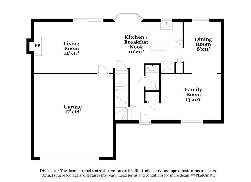2,495/Mo, 8939 Coral Canyon Cir Reynoldsburg, OH 43068 Floorplan View