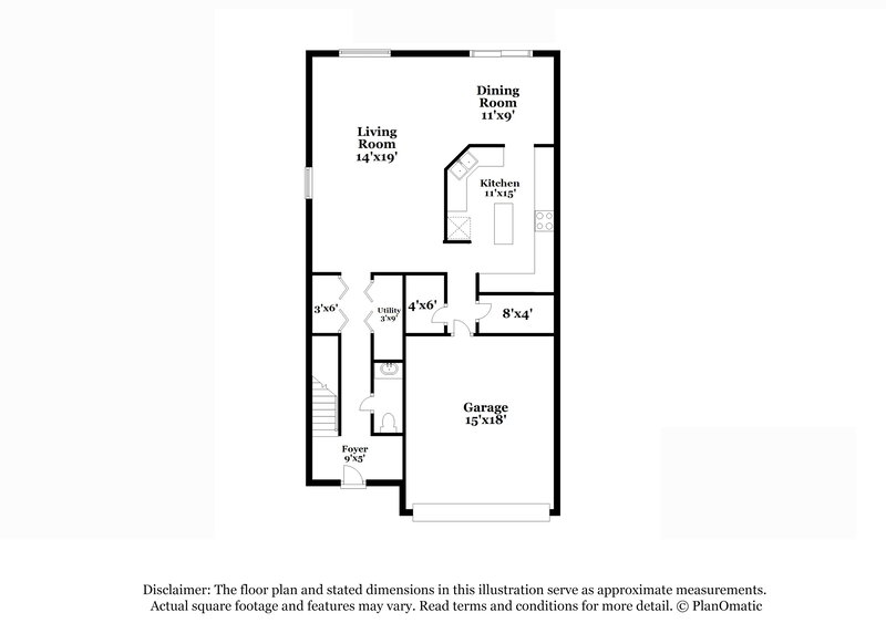 2,235/Mo, 346 Constance St Lockbourne, OH 43137 Floor Plan View