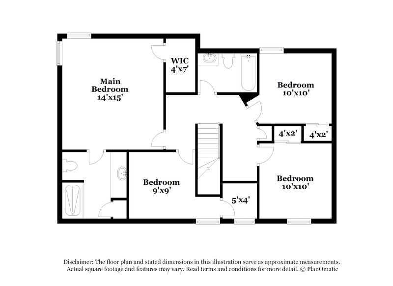 2,315/Mo, 5931 Rainwater Way Columbus, OH 43228 Floor Plan View 3