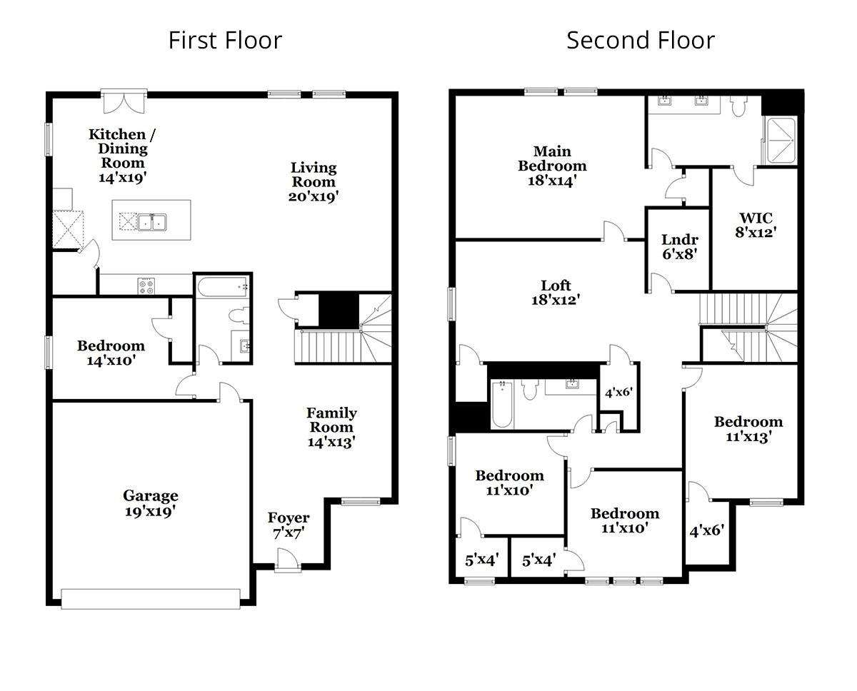 Floorplan: Name: E2-Supernova, Beds: 5, Baths: 3.0, Sqft: 2688
