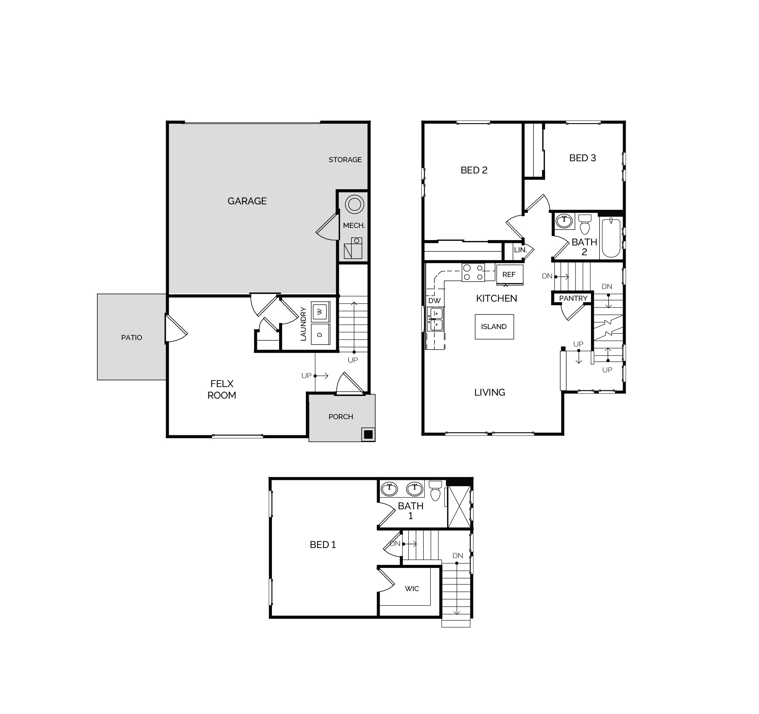 Floorplan: Name: C1-Rosa, Beds: 3, Baths: 2.0, Sqft: 1510