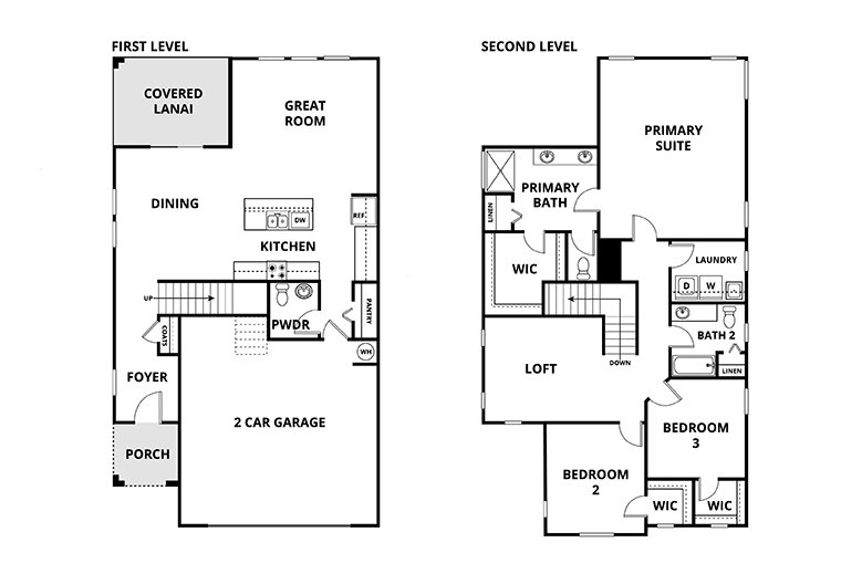 Floorplan: Name: C1-Birch, Beds: 3, Baths: 2.5, Sqft: 2216