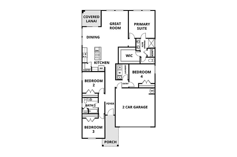 Floorplan: Name: D2-Valencia, Beds: 4, Baths: 2.0, Sqft: 1922