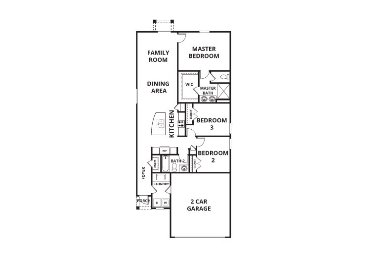Floorplan: Name: C2-Annapolis, Beds: 3, Baths: 2.0, Sqft: 1448