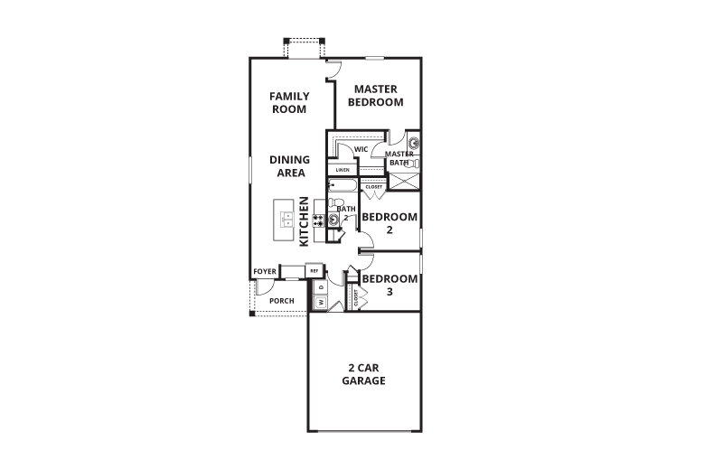 Floorplan: Name: C5-Albany, Beds: 3, Baths: 2.0, Sqft: 1267