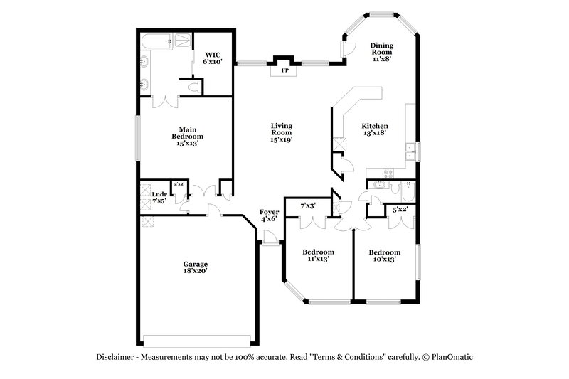 2,920/Mo, 236 N Waterford Oaks Dr Cedar Hill, TX 75104 Floor Plan View