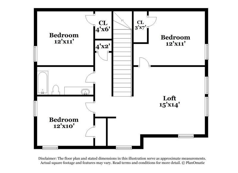 2,450/Mo, 1212 Green Timber Dr Forney, TX 75126 Floorplan View 2