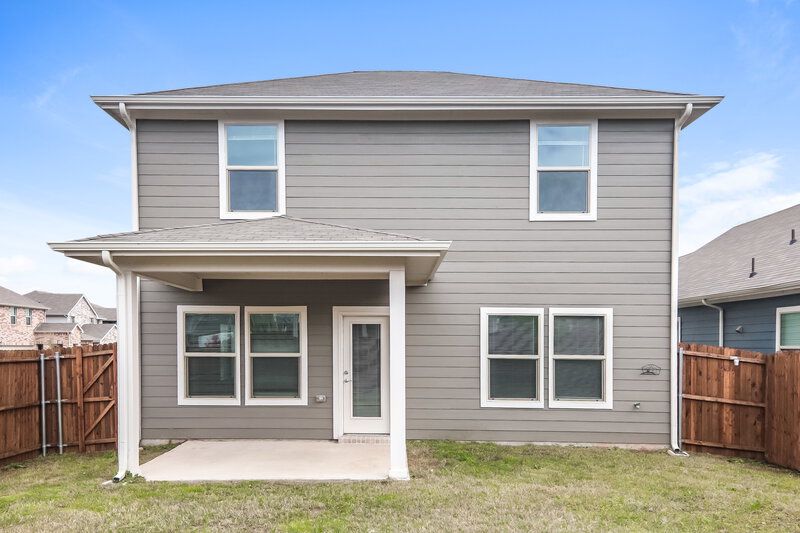 2,215/Mo, 1902 Bird Stone Drive Forney, TX 75126 Rear View