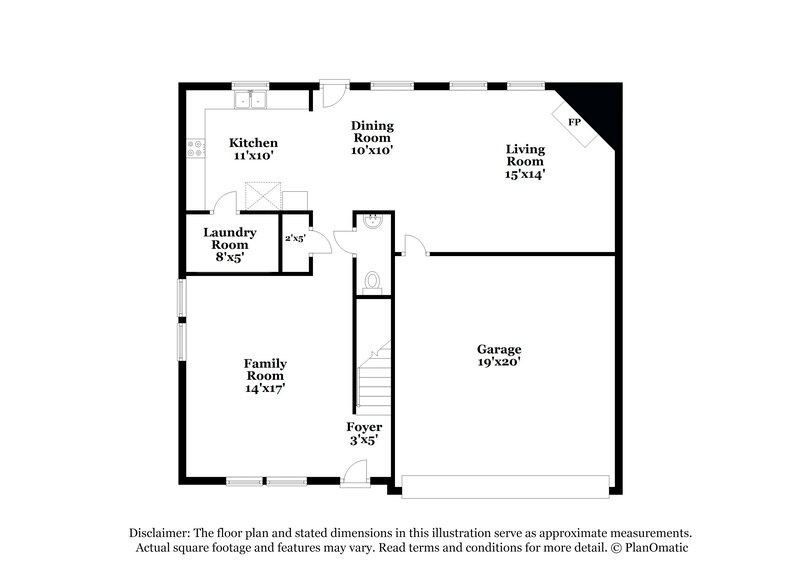 2,505/Mo, 413 Emerald Creek Dr Fort Worth, TX 76131 Floorplan View