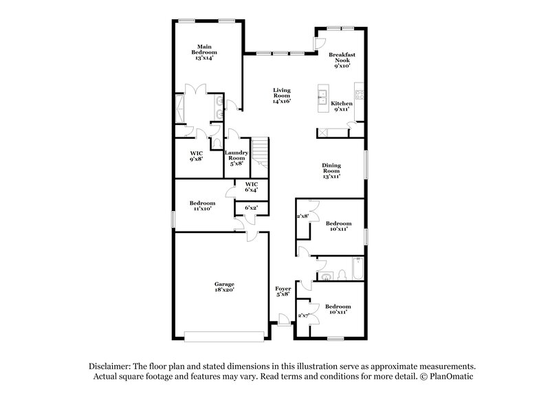 2,875/Mo, 14733 San Pablo Dr Fort Worth, TX 76052 Floorplan View