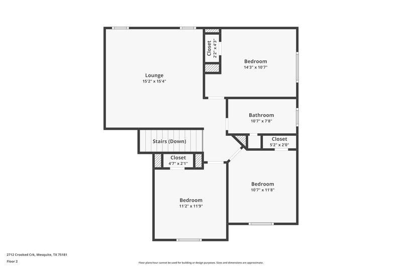 2,685/Mo, 2712 Crooked Crk Mesquite, TX 75181 Floor Plan View 2