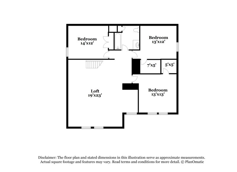 2,450/Mo, 2033 Shawnee Trl Justin, TX 76247 Floorplan View 2