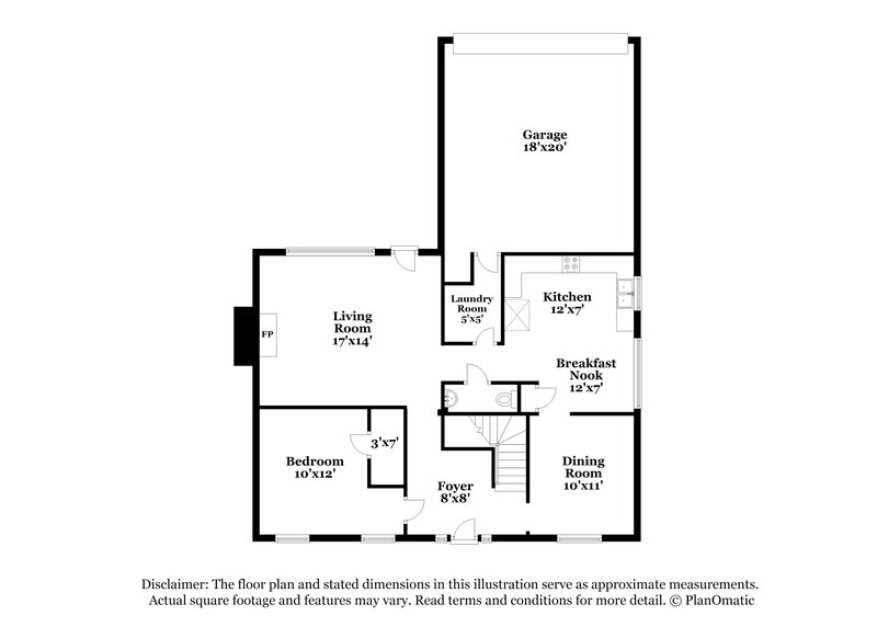 2,355/Mo, 1631 Chapman St Cedar Hill, TX 75104 Floor Plan View