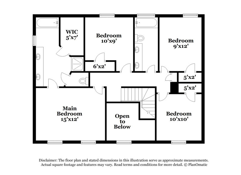 2,355/Mo, 1631 Chapman St Cedar Hill, TX 75104 Floor Plan View 2