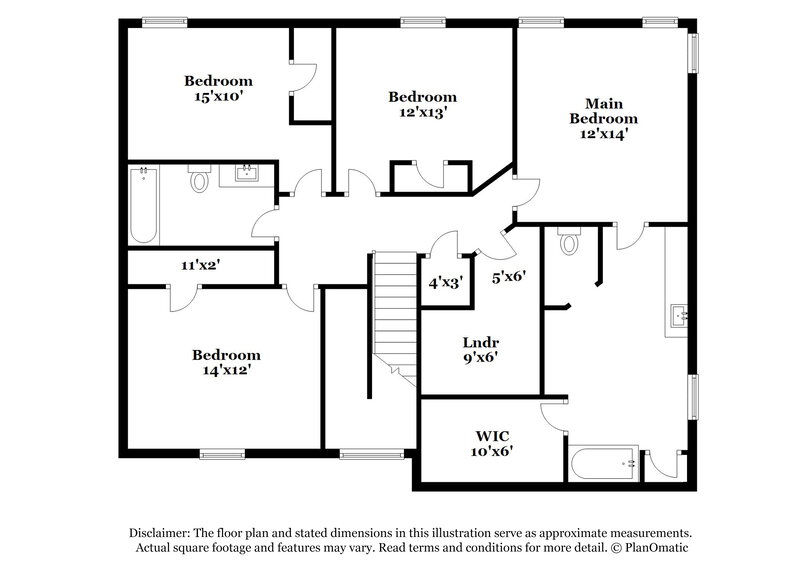 3,360/Mo, 1105 Greenbend Dr Denton, TX 76210 Floor Plan View 2