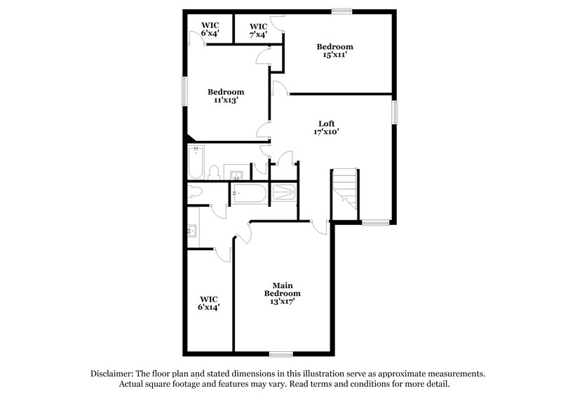 2,100/Mo, 1306 Butler Ave Princeton, TX 75407 Floor Plan View 2