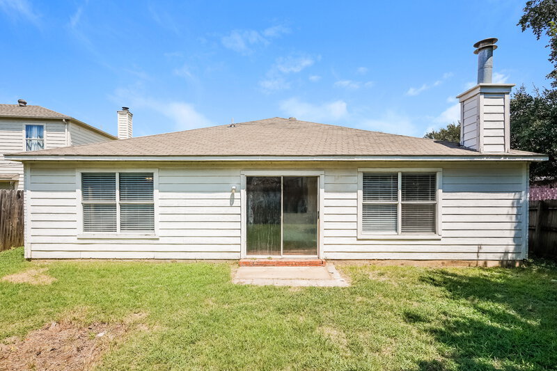 1,805/Mo, 8540 Charleston Ave Fort Worth, TX 76123 Rear View