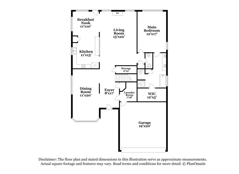 2,785/Mo, 3205 Stonewall Ln Fort Worth, TX 76123 Floorplan View
