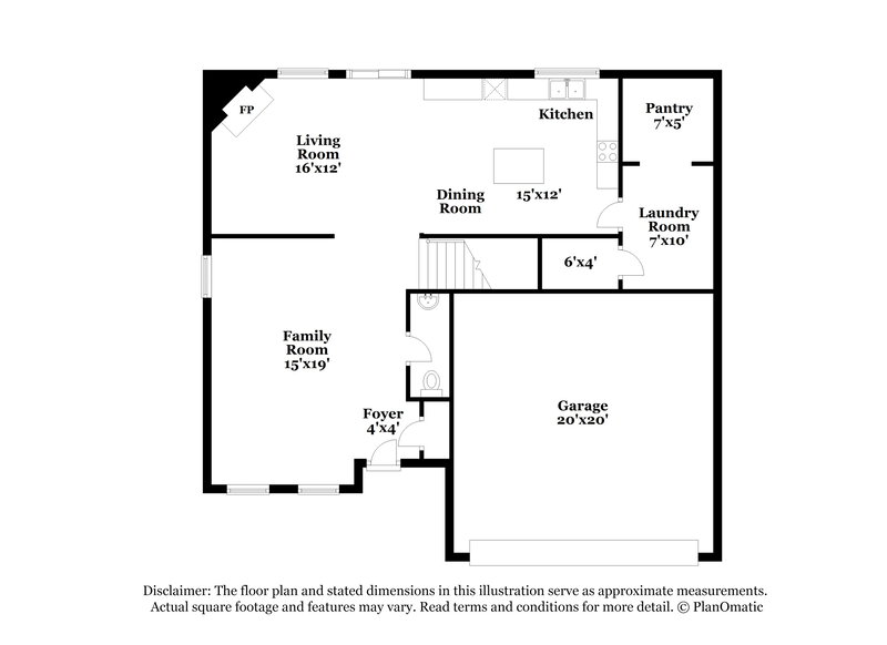 2,155/Mo, 9105 Saint Kitts Rd Fort Worth, TX 76123 Floor Plan View
