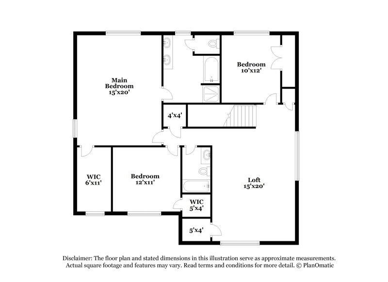 2,155/Mo, 9105 Saint Kitts Rd Fort Worth, TX 76123 Floor Plan View 2