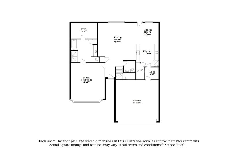 3,340/Mo, 9504 Aventura Dr Fort Worth, TX 76140 Floor Plan View