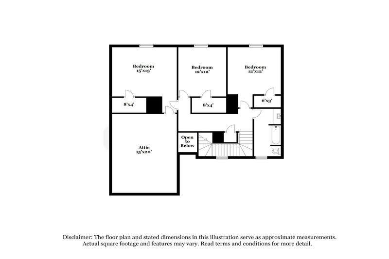 3,340/Mo, 9504 Aventura Dr Fort Worth, TX 76140 Floor Plan View 2