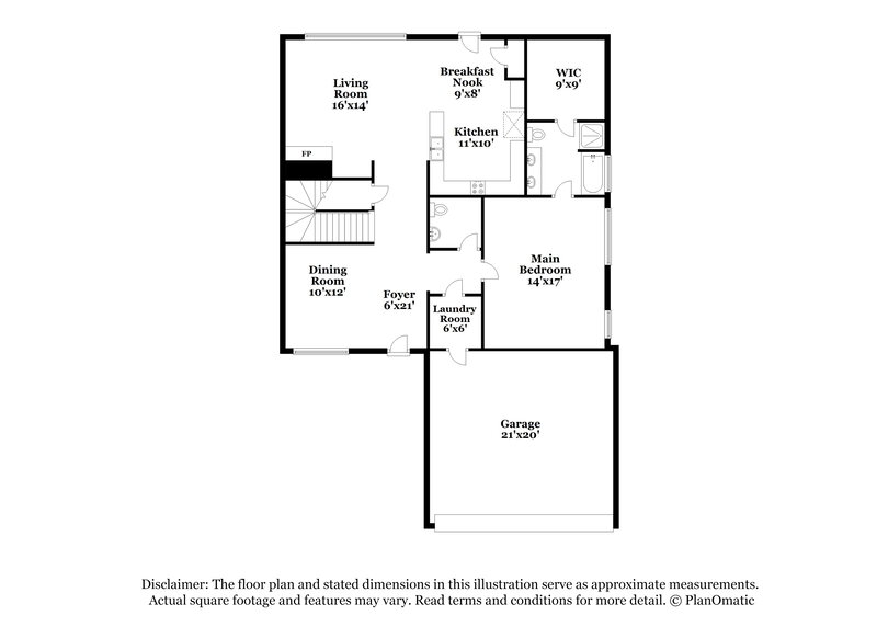 2,365/Mo, 9937 Osprey Dr Fort Worth, TX 76108 Floor Plan View