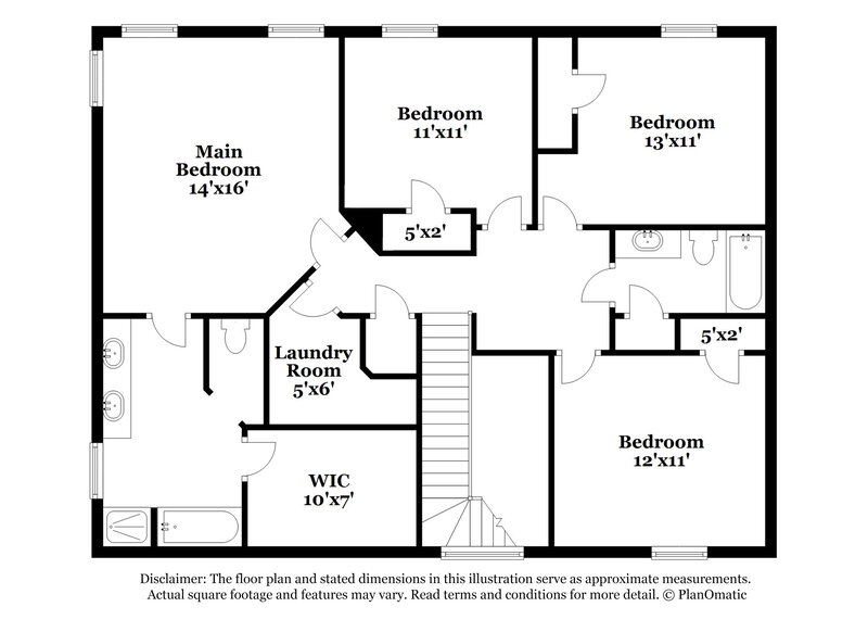 2,065/Mo, 1028 Springcreek Dr Denton, TX 76210 Floor Plan View 2