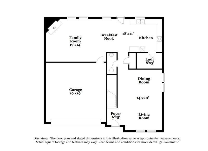 2,485/Mo, 631 Silvertop Rd Arlington, TX 76002 Floor Plan View