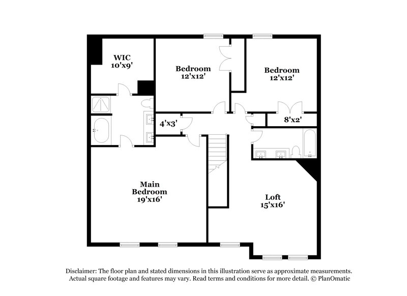 2,485/Mo, 631 Silvertop Rd Arlington, TX 76002 Floor Plan View 2
