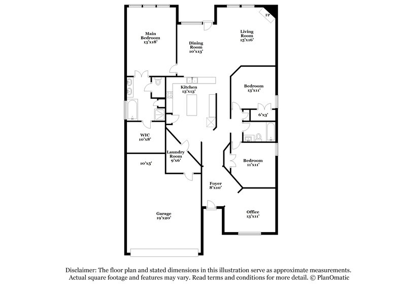 2,415/Mo, 1400 Zanna Grace Way Haslet, TX 76052 Floor Plan View