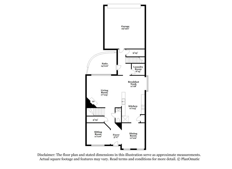 2,230/Mo, 9032 Wild Rose Ln Cross Roads, TX 76227 Floor Plan View