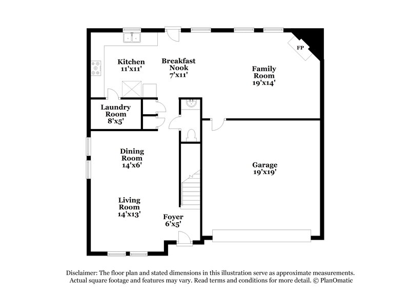 2,730/Mo, 6151 Delollis Dr Grand Prairie, TX 75052 Floor Plan View