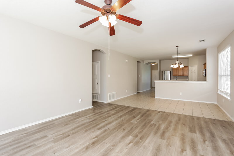 2,235/Mo, 7633 Hollow Forest Dr Fort Worth, TX 76123 Living Room View 2