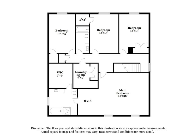 2,725/Mo, 1105 Hickory Bend Ln Fort Worth, TX 76108 Floor Plan View