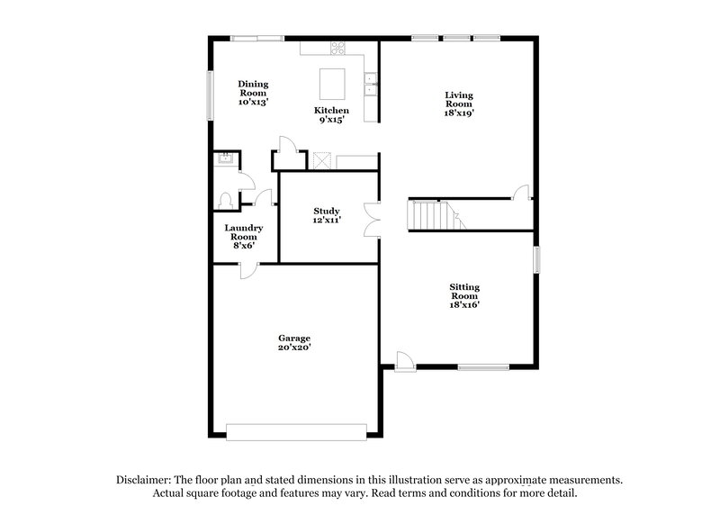 2,725/Mo, 1105 Hickory Bend Ln Fort Worth, TX 76108 Floor Plan View 2