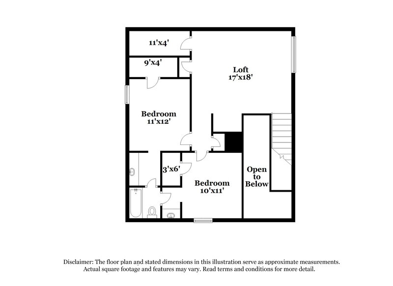 2,310/Mo, 1124 Kielder Cir Fort Worth, TX 76134 Floorplan View 2