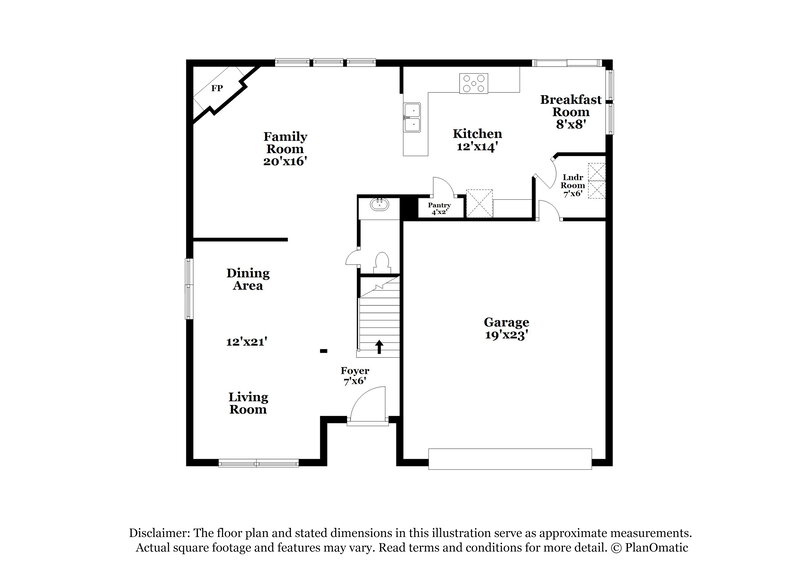 2,215/Mo, 1819 Fairbanks Dr Princeton, TX 75407 Floor Plan View