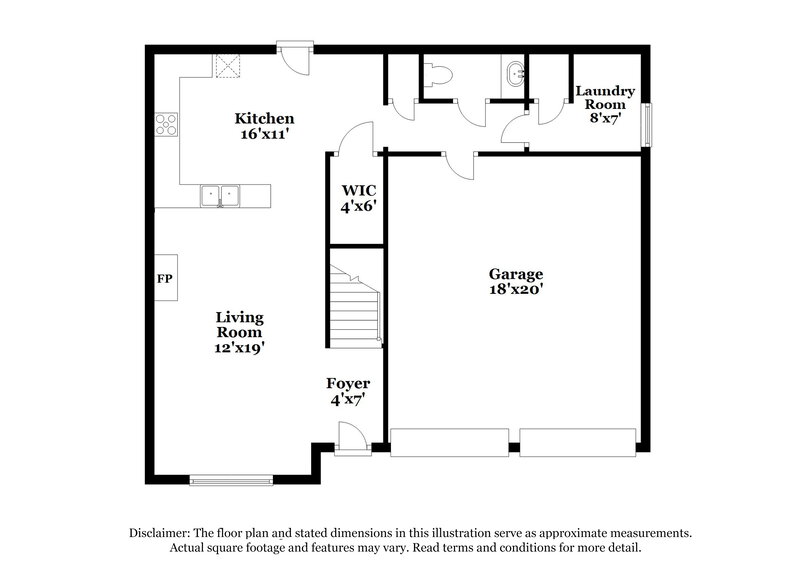 2,215/Mo, 1821 Purdue Dr Glenn Heights, TX 75154 Floorplan View