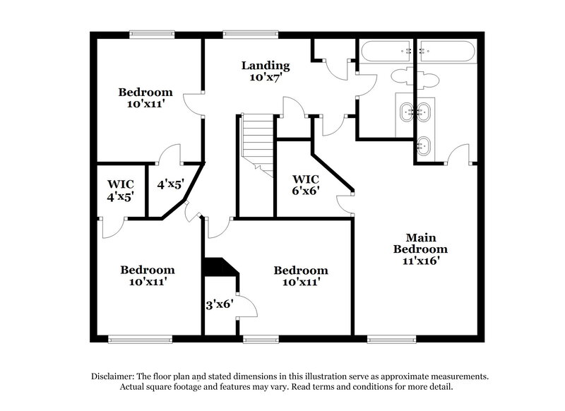 2,215/Mo, 1821 Purdue Dr Glenn Heights, TX 75154 Floorplan View 2