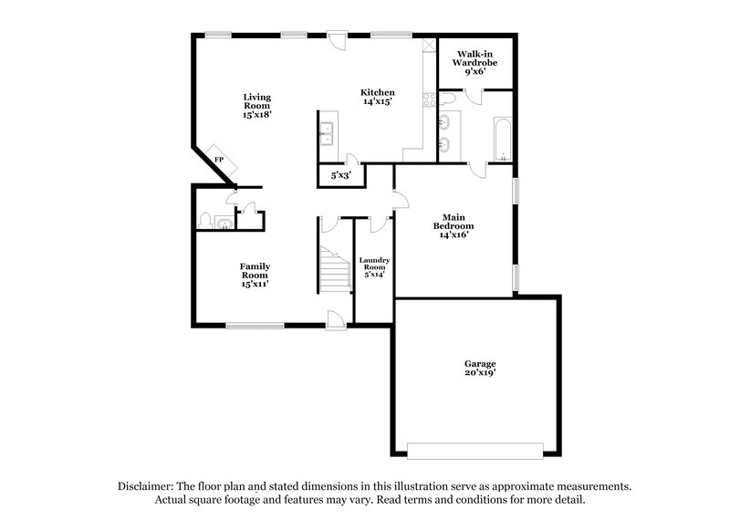 2,390/Mo, 4308 Meadowknoll Dr Fort Worth, TX 76123 Floor Plan View