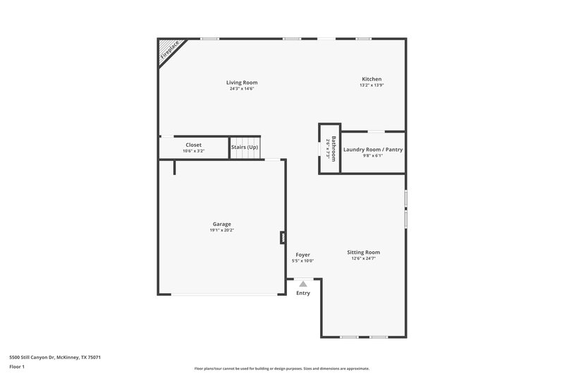 2,490/Mo, 5500 Still Canyon Dr McKinney, TX 75071 Floor Plan View